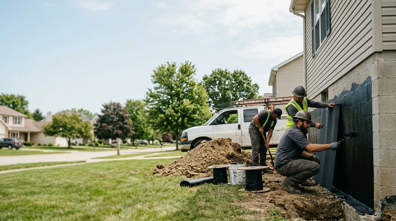 Basement Waterproofing in Lake Milton, OH near me